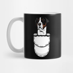 Funny Great Swiss Mountain Pocket Dog Mug